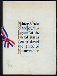 COMMEMORATION OF THE BIRTHDAY OF ABRAHAM LINCOLN; [held by] MILITARY ORDER OF THE LOYAL LEGION OF THE UNITED STATES COMMANDERY OF THE STATE OF MINNESOTA [at] "RYAN HOTEK, ST. PAUL, [MN];" (HOTEL;)