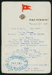 LUNCHEON] [held by] RMS OCEANIC [at] RMS OCEANIC (SS;)