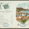DAILY MENU [held by] HAMBURG-AMERIKA LINIE [at] "SCHNELLDAMPFERS ""AUGUST VICTORIA""" (SS;)
