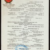 LUNCHEON [held by] EMPIRE HOTEL [at] BROADWAY & 63RD ST. NY (HOTEL;)