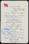 LUNCH [held by] CUNARD LINE [at] RMS CAMPANIA (SS;)