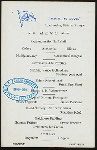 DINNER [held by] USMS ST LOUIS [at] USMS ST LOUIS (SS;)