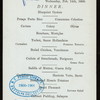 DINNER [held by] USMS NEW YORK [at] USMS NEW YORK (SS;)