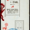 FOURTH ANNUAL DINNER [held by] BOARD OF TRADE [at] "HOTEL ST GEORGE, NYACK-ON-HUDSON, NY" (HOTEL;)