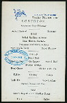 LUNCHEON [held by] U.S.M.S. [at] """NEW YORK""" (SS;)