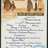 DINNER [held by] RED STAR LINE [at] S.S.WESTERNLAND (SS;)