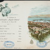 MENU [held by] HAMBURG-AMERIKA LINIE [at] "SCHNELLDAMPFER ""AUGUSTE VICTORIA""" (SS;)