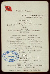 BREAKFAST [held by] CUNARD LINE [at] "R.M.S. ""CAMPANIA""" (SS;)