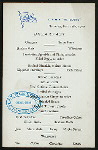 BREAKFAST [held by] U.S.M.S. [at] """ST. LOUIS""" (SS;)