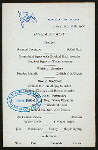 BREAKFAST [held by] U.S.M.S [at] """ST.LOUIS""" (SS;)