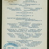 LUNCHEON [held by] MARIE ANTOINETTE HOTEL [at] 66 ST. & BROADWAY. NY (HOTEL;)