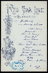 LUNCH [held by] RED STAR LINE [at] ENROUTE ABOARD S.S. SOUTHWARK (SS;)