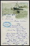 DINNER [held by] RED STAR LINE [at] S.S. SOUTHWORK (SS;)