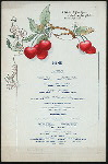 MENU [held by] EBBITT HOUSE [at] "WASHINGTON, D.C." (HOTEL;)