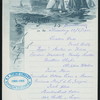 BREAKFAST [held by] RED STAR LINE [at] S.S. SOUTHWORK (SS;)
