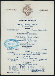 CAFE TABLE D'HOTE DINNER [held by] MANHATTAN HOTEL [at] "NEW YORK, NY" (HOTEL;)