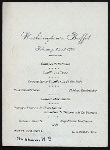 WASHINGTON'S BUFFET [held by] COLONIAL HOTEL [at] "[NASSAU, N.P.]" (HOTEL;)