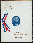 BANQUET, WASHINGTON'S BIRTHDAY [held by] MINNESOTA SOCIETY SONS OF THE AMERICAN REVOLUTION [at] "ABERDEEN HOTEL, SAINT PAUL, MN" (HOTEL;)