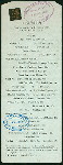 LUNCHEON [held by] GRAND TRUNK RAILWAY SYSTEM [at] EN ROUTE IN DINING CAR (RR;)