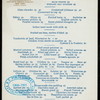 LUNCHEON [held by] MARIE ANTOINETTE HOTEL [at] 66TH ST. & BROADWAY NY (HOTEL)