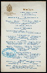 LUNCHEON [held by] MARIE ANTOINETTE HOTEL [at] 66TH ST. & BROADWAY NY (HOTEL)