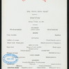 TIFFIN [held by] TOYO KISEN KAISHA [at] EN ROUTE ABOARD HONG KONG MARU (SS;)