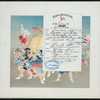 DINNER [held by] NIPPON YUSEN KAISHA [at] EN ROUTE ABOARD SS. KASUGA (SS;)