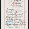 BREAKFAST [held by] NIPPON YUSEN KAISHA [at] EN ROUTE ABOARD SS. KASUGA (SS;)