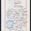 TIFFIN [held by] NIPPON YUSEN KAISHA [at] EN ROUTE ABOARD SS. KASUGA (SS;)