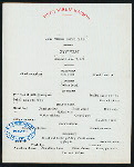 TIFFIN [held by] TOYO KISEN KAISHA [at] EN ROUTE ABOARD HONG KONG MARU (SS;)