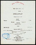 BREAKFAST [held by] TOYO KISEN KAISHA [at] EN ROUTE ABOARD HONG KONG MARU (SS;)