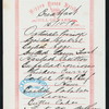 BREAKFAST [held by] NIPPON YUSEN KAISHA [at] EN ROUTE (SS;)