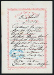 BREAKFAST [held by] NIPPON YUSEN KAISHA [at] EN ROUTE (SS;)