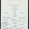 TIFFIN [held by] TOYO KISEN KAISHA [at] EN ROUTE ABOARD HONG KONG MARU (SS;)