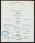 TIFFIN [held by] TOYO KISEN KAISHA [at] EN ROUTE ABOARD HONG KONG MARU (SS;)