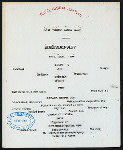BREAKFAST [held by] TOYO KISEN KAISHA [at] EN ROUTE ABOARD HONG KONG MARU (SS;)