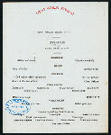 TIFFIN [held by] TOYO KISEN KAISHA [at] EN ROUTE ABOARD HONG KONG MARU (SS;)
