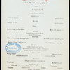 DINNER [held by] TOYO KISEN KAISHA [at] EN ROUTE ABOARD HONG KONG MARU (SS;)