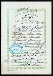 TIFFIN [held by] NIPPON YUSEN KAISHA [at] EN ROUTE ABOARD SS. KASUGA (SS;)