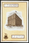 DINNER [held by] GRISWOLD HOUSE [at] "DETROIT, MI" (HOTEL;)