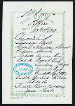 TIFFIN [held by] NIPPON YUSEN KAISHA [at] EN ROUTE ABOARD SS. KASUGA (SS;)