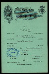 DINNER [held by] HOTEL GRUNEWALD [at] "NEW ORLEANS, LA" (HOTEL;)
