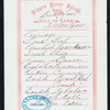 BREAKFAST [held by] NIPPON YUSEN KAISHA [at] EN ROUTE ABOARD SS. KASUGA (SS;)
