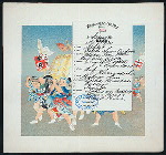 DINNER [held by] NIPPON YUSEN KAISHA [at] EN ROUTE ABOARD SS. KASUGA (SS;)