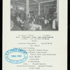 DINNER [held by] MILLS HOTEL RESTAURANT [at] "BLEECKER, THOMPSON AND SULLIVAN STREETS, [NEW YORK]" (REST;)