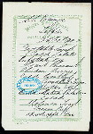 TIFFIN [held by] NIPPON YUSEN KAISHA [at] EN ROUTE ABOARD SS. KASUGA (SS;)
