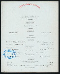 TIFFIN [held by] TOYO KISEN KAISHA [at] EN ROUTE ABOARD HONG KONG MARU (SS;)