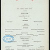 TIFFIN [held by] TOYO KISEN KAISHA [at] EN ROUTE ABOARD HONG KONG MARU (SS;)