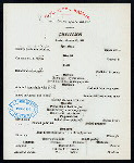 BREAKFAST [held by] TOYO KISEN KAISHA [at] EN ROUTE ABOARD HONG KONG MARU (SS;)