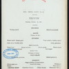 TIFFIN [held by] TOYO KISEN KAISHA [at] EN ROUTE ABOARD HONG KONG MARU (SS;)